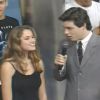 Ellen Rocche foi uma das participantes a buscar namorado no programa 'Xaveco', comandado por Celso Portiolli em 1998