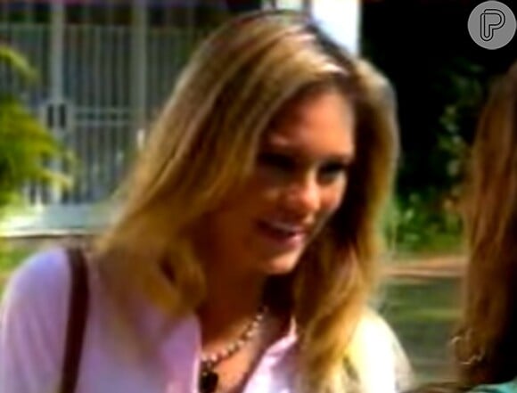 Ellen Rocche em cena da novela 'Metamorphoses' (TV Record, 2004)