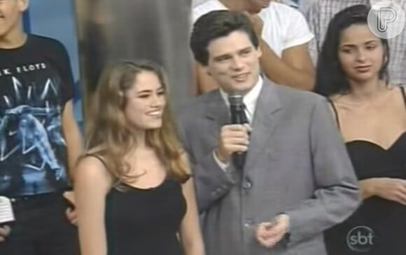 Ellen Rocche procurou um namorado no programa de relacionamento 'Xaveco' (SBT, 1998)