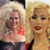 Xuxa também foi alvo de comparações com a americana Christina Aguilera