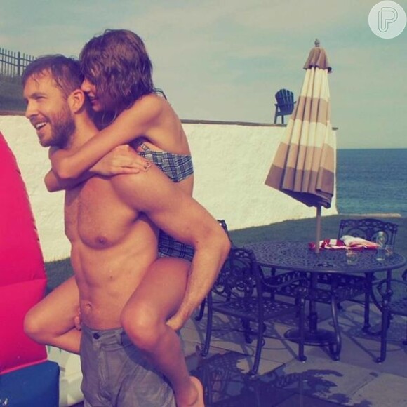 Taylor Swift também apagou as fotos que tinha com o ex-namorado, Calvin Harris, na web