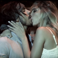 Modelo admite ciúme do namorado no clipe 'EVME', de Luan Santana:'Beijo técnico'