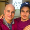 Com câncer, Edson Celulari recebeu o apoio do filho mais velho, Enzo Celulari, na web
