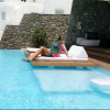 Ticiane Pinheiro está curtindo um hotel na paradisíaca Mikonos