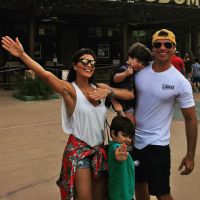 Juliana Paes viaja para Disney com filhos, marido e irmãs: 'Chegamos!'. Fotos!
