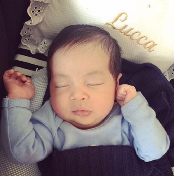 Ex-BBB Aline Gotschalg deu à luz a Lucca, seu primeiro filho com Fernando Medeiros, no dia 29 de abril
