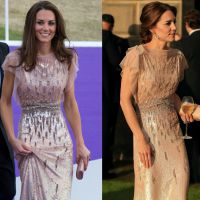 Kate Middleton repete vestido de R$ 15 mil usado em 2011. Veja fotos!