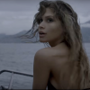 Gabriele Marinho protagonizou cenas quentes com Luan Santana no clipe de 'Eu, você, o mar e ela'
