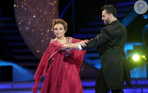 No ano passado, Maria Antonieta de Las Nieves voltou à TV em um programa de dança no México