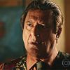 Afrânio (Antonio Fagundes) ameaça matar Carlos Eduardo (Marcelo Serrado), após saber que ele tentou estuprar Tereza (Camila Pitanga), na novela 'Velho Chico'