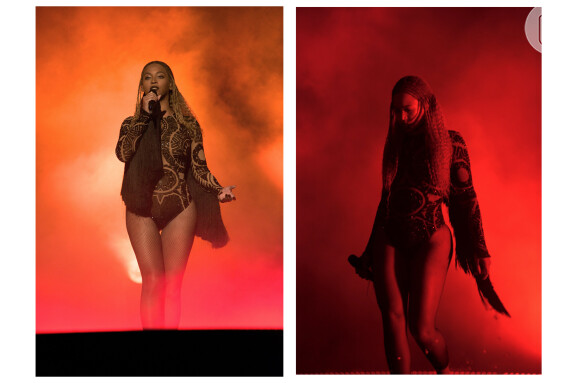 Beyoncé surgiu no palco BET Awards 2016 e apresentou a música 'Freedom', de seu recém-lançado álbum, 'Lemonade'
