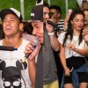 Anitta e Neymar voltaram a se encontrar, desta vez em público, na boate Vitrinni Lounge, na Barra da Tijuca, no Rio