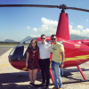 Matheus e Cacau curtiram um passeio de helicóptero no Rio de Janeiro nesta segunda-feira, 27 de junho de 2016