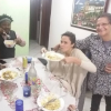 Ana Paula Renault jantou na casa da ex-BBB Geralda, na segunda-feira, 27 de junho de 2016