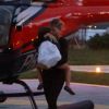 Grazi Massafera e o namorado, Patrick Bulus, têm o costume de viajarem de helicóptero para a casa do advogado e herdeiro de uma seguradora