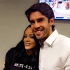 Kaká também conheceu a cantora Rihanna