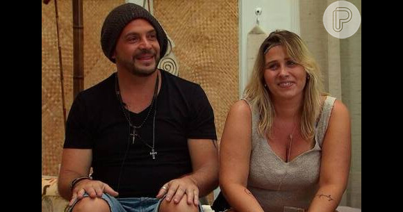 Andreia Sorvetão participou do reality 'Power Couple' com o marido, Conrado