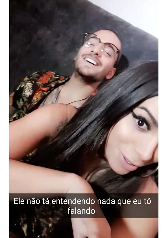 Anitta encontrou o cantor colombiano Maluma após rumores de affair, nesta segunda-feira, 4 de julho de 2016