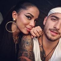 Anitta encontra cantor Maluma após rumores de affair: 'Gravando nosso clipe'
