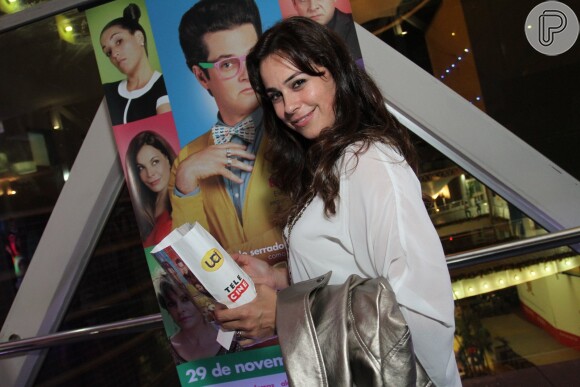 Daniela Escobar na pré-estreia de 'Crô - O Filme', nesta segunda-feira, 11 de novembro de 2013