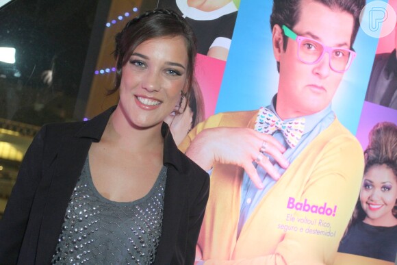 Adriana Birolli posa na pré-estreia de Crô - O Filme', nesta segunda-feira, 11 de novembro de 2013