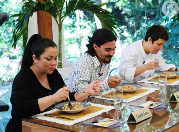 André Gonçalves foi um dos jurados do 'Super Chef', quadro exibido pelo programa 'Mais Você', de Ana Maria Braga, junto com Ludmila Soeiro e Roberta Sudbrack