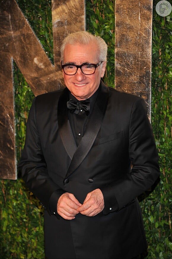 Martin Scorsese compareceu à 'Vanity Fair Oscar Party', em Los Angeles, em fevereiro de 2012