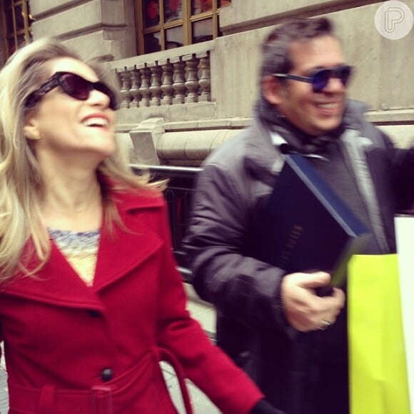 Ingrid Guimarães e Leandro Hassum conversaram nas ruas de Nova York