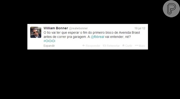 William Bonner e seu vício pela novela 'Avenida Brasil'