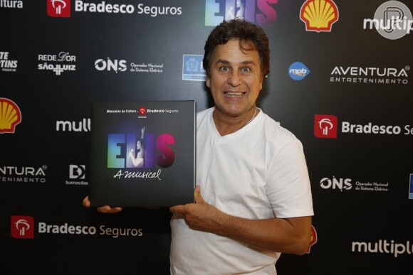 Marcos Frota também prestigiou 'Elis, a musical', nesta quinta-feira, 14 de novembro de 2013