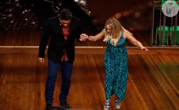 Zeca Camargo dança com Susana Viera no 'Vídeo Show'