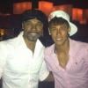 Neymar e Alexandre Pires são amigos e, agora, sócios