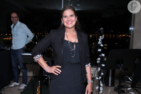 Rosana Garcia na comemoração do lançamento do blog de Lise Grendene, no Espaço 7zero6, no Hotel Praia Ipanema, Zona Sul do Rio de Janeiro, em 27 de novembro de 2013