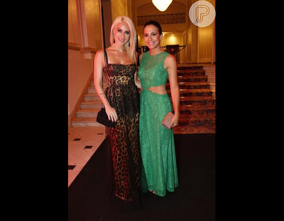 Giovanna Ewbank e Juliana Knust no prêmio GQ Men of the Year 2013, realizado na noite desta segunda-feira, 2 de dezembro de 2013, no hotel Copacabana Palace, na Zona Sul do Rio de Janeiro
