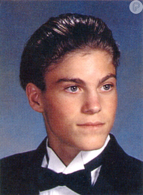 Brian Austin Green aparece no Yearbook de 1991 da North Hollywood High School, em Hollywood