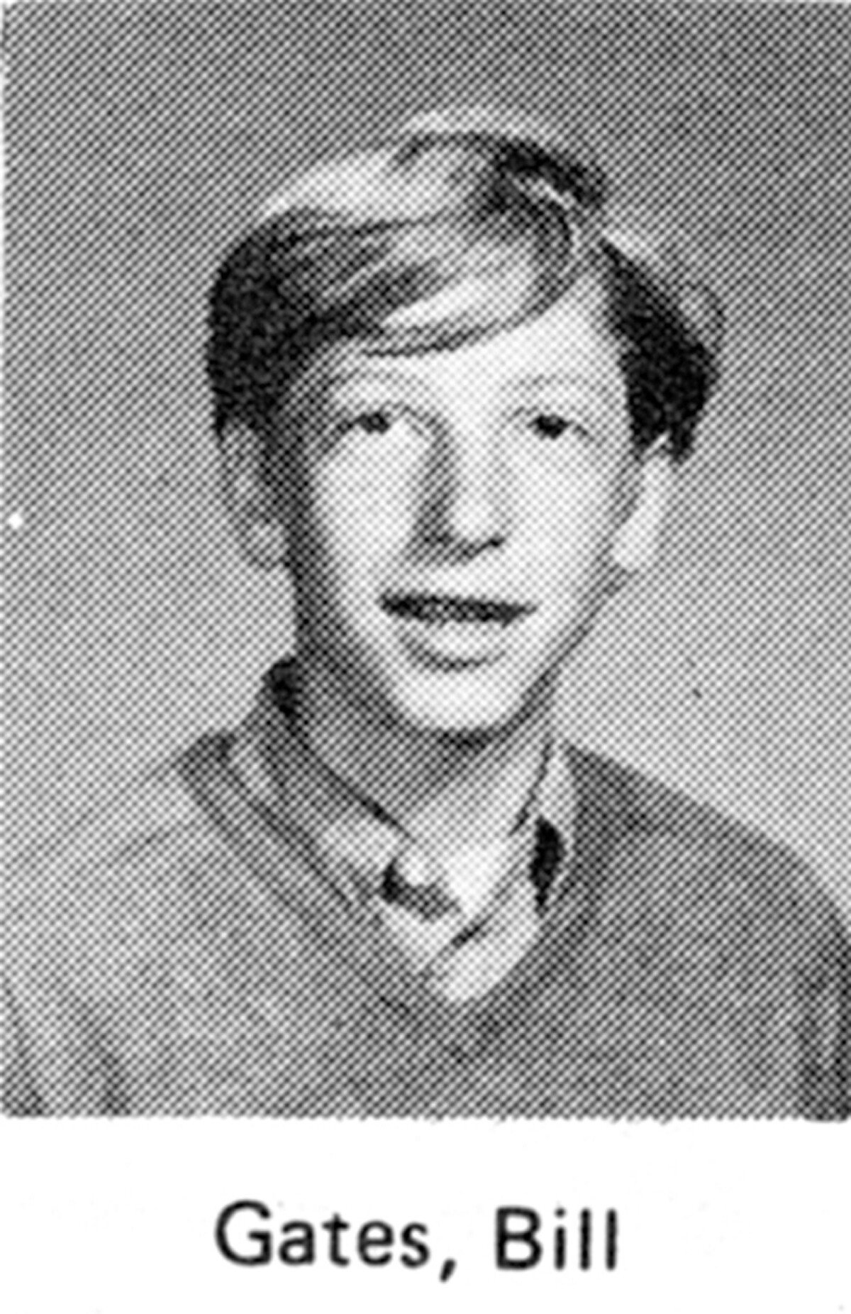 Foto Bill Gates aparece no Yearbook de 1972 da Junior Year Lakeside