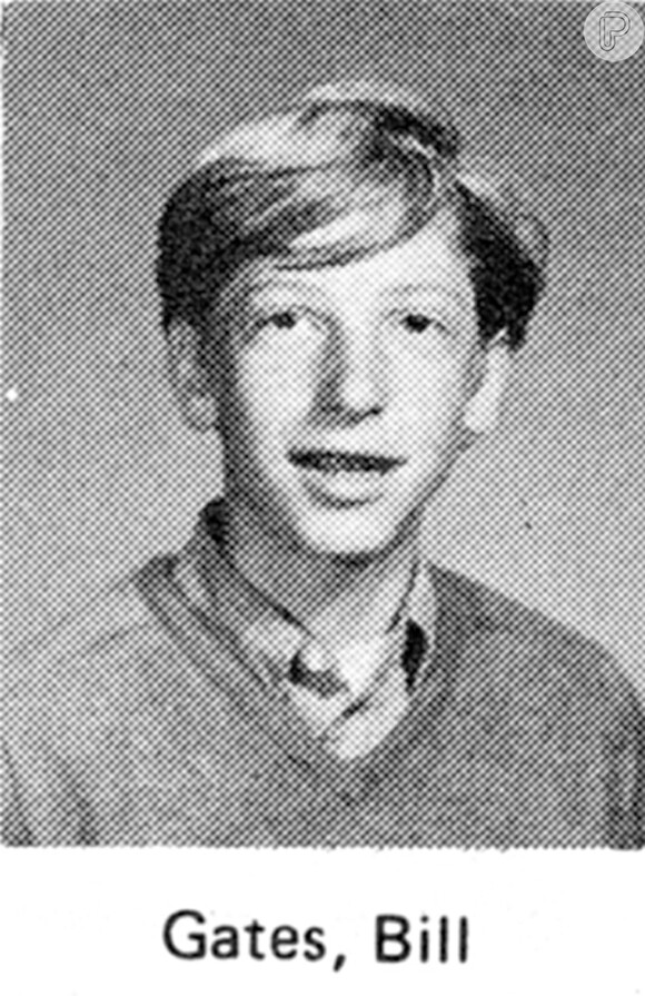 Bill Gates aparece no Yearbook de 1972 da Junior Year Lakeside School, em Seattle