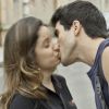 Nanda (Amanda De Godoi) e Rômulo (Juliano Laham) se beijam, no capítulo que vai ao ar na quarta-feira, dia 12 de outubro de 2016, na novela 'Malhação: Pro Dia Nascer Feliz'