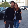 O noivo de Marina Ruy Barbosa, Xandinho Negrão, encontrou um dia de folga para ir a Paris visitar a atriz