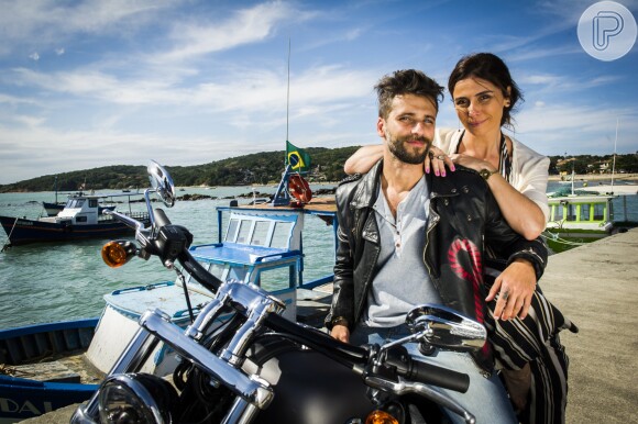 Em 'Sol Nascente', Mário (Bruno Gagliasso) é apaixonado por motos