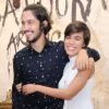 O casal assistiu a exibição comemorativa dos 15 anos do filme 'Lavoura Arcaica', do diretor Luiz Fernando Carvalho, Zona Sul do Rio, nesta quinta-feira, 13 de outubro de 2016