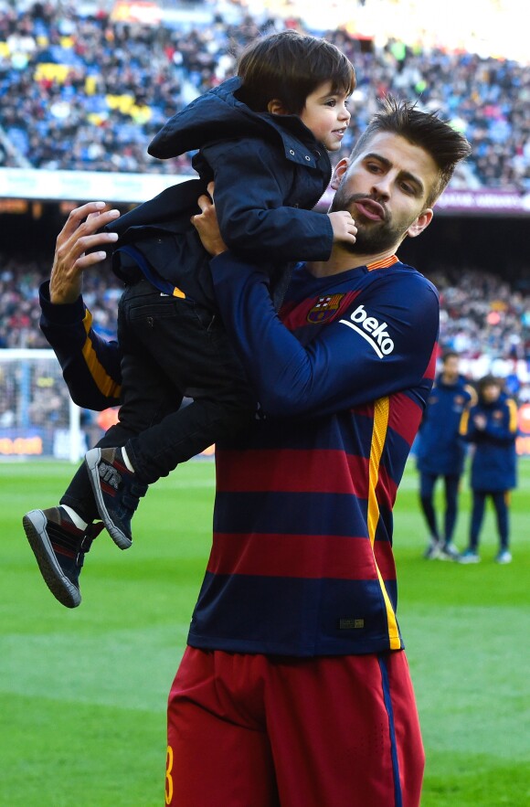 Gerard Piqué e Shakira são pais de Milan, de 3 anos, e Sasha, de 1