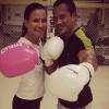 Malvino Salvador está namorando a lutadora Kyra Gracie. Nesta terça-feira (17 de dezembro de 2013), a atleta publicou uma foto dois dois treinando boxe na academia Forfit, no Rio de Janeiro