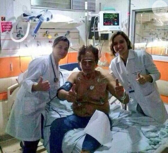 Na noite desta quinta-feira, 19 de dezembro de 2013, Reginaldo apresentou piora em seu quadro clínico e foi entubado, de acordo com o hospital