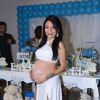 Thalyta Santos, mulher de Pepê, está grávida de quase 8 meses