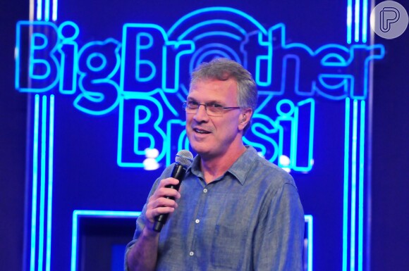 Pedro Bial segue no comando da apresentação do 'Big Brother Brasil'