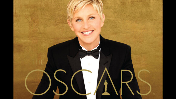 Ellen DeGeneres aparece em cartaz oficial do Oscar 2014: 'Personalidade ímpar'