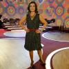 A apresentadora Fátima Bernardes gosta de vestido de babados