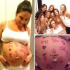 Antes de parto, Juliana Despírito realizou um 'bota fora' com amigas