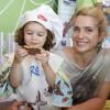 A atriz também é mãe da pequena Stella, de 2 anos, filha do diretor Lucas Loureiro